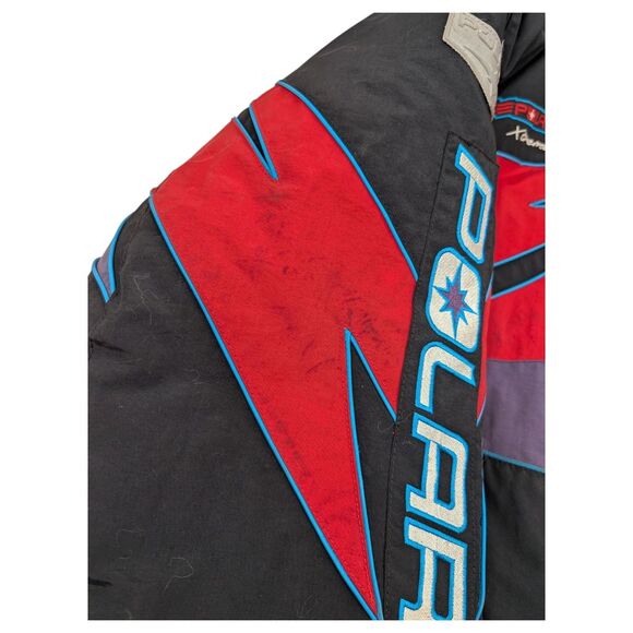 Polaris Extreme Racing Snowmobile Jacket Hein Gerike Mens L Checkered *READ - Picture 12 of 15